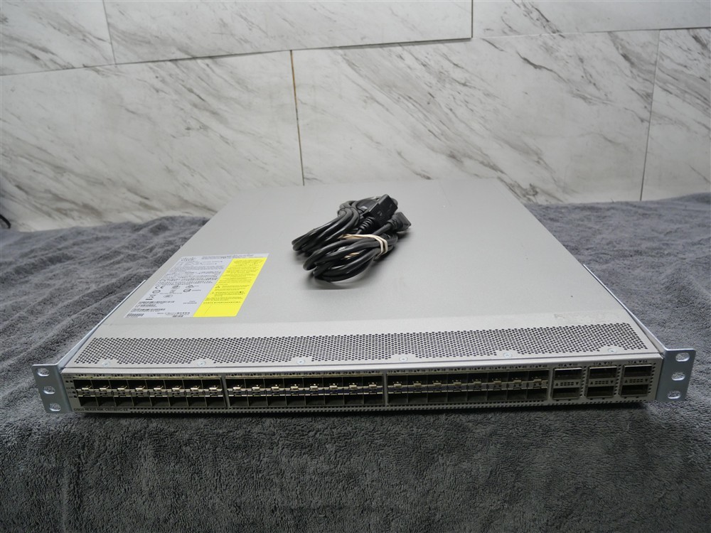 Cisco Nexus N9K-C93180YC-EX 48x25G SFP28 6x100G QSFP28 Switch TESTED
