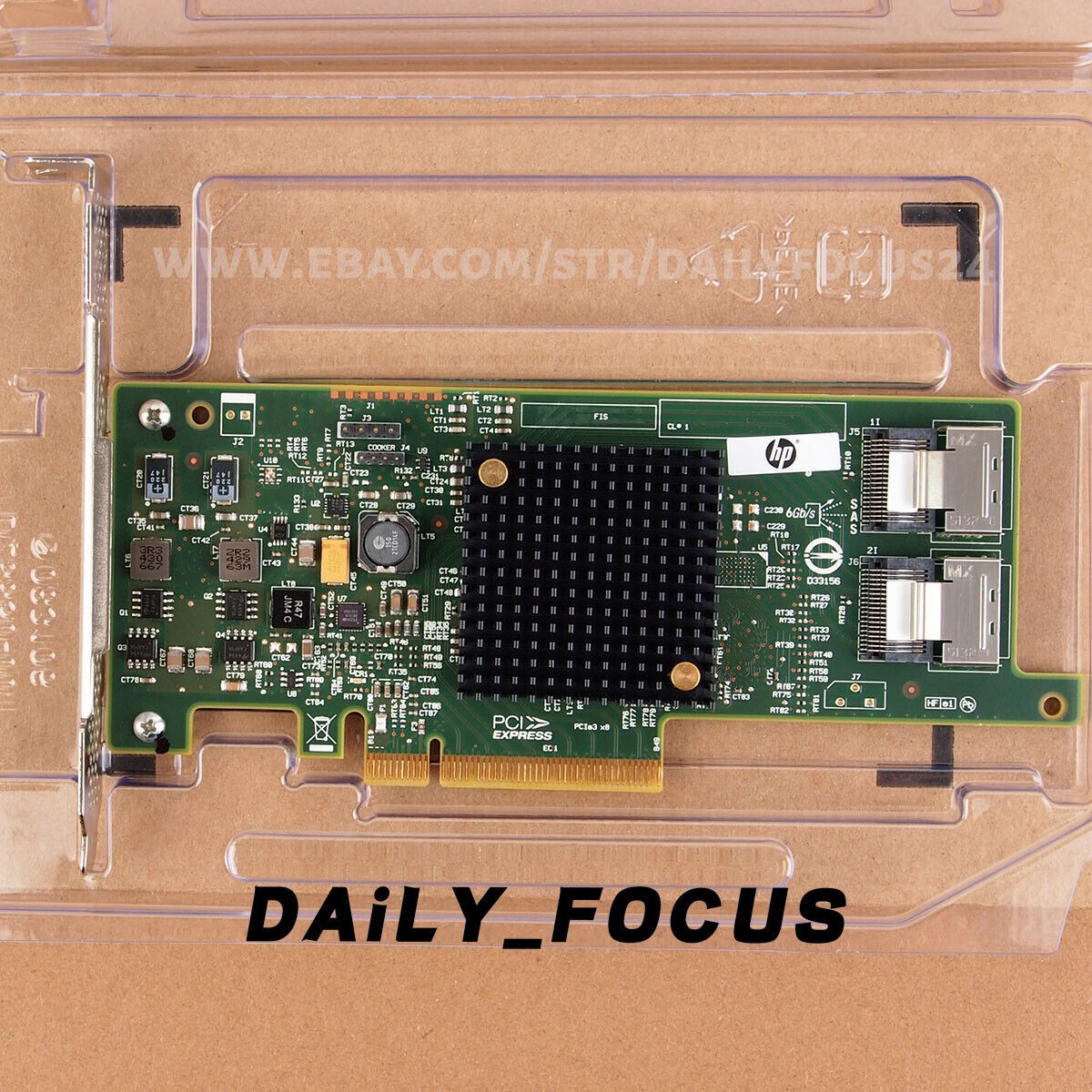 HP H220 (LSI 9207-8i) IT Mode P20 SAS9205-8I 6Gbps PCIe3.0 ZFS FreeNAS unRAID