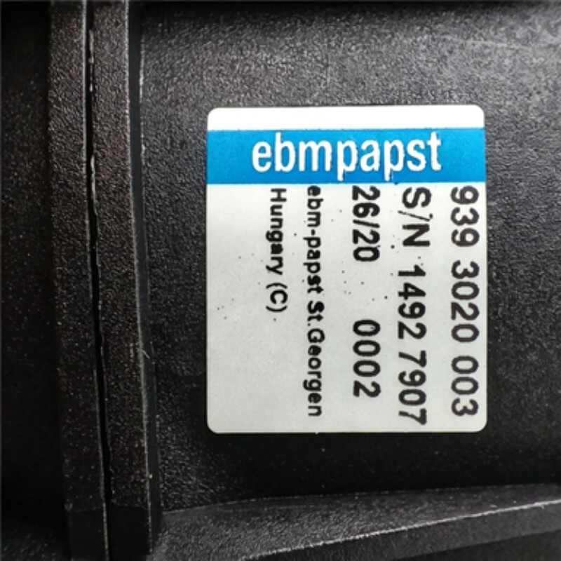 1Pcs Ebmpapst 9393020003 Blower Fan 24V Cooling Fan For Respiratory machine