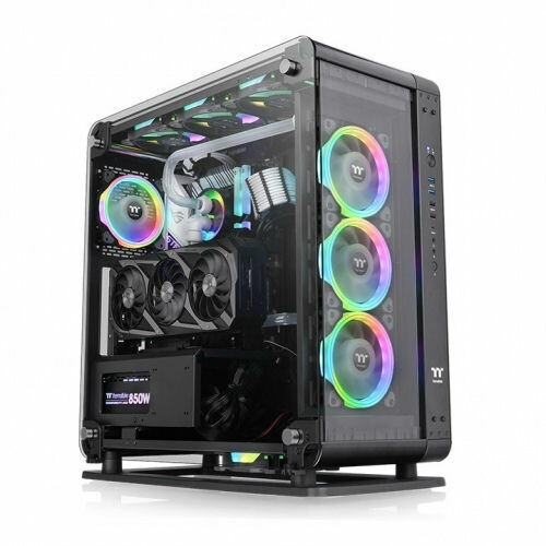 Thermaltake CA-1V2-00M1WN-00 Core P6 Tempered Glass Mid Tower Chassis