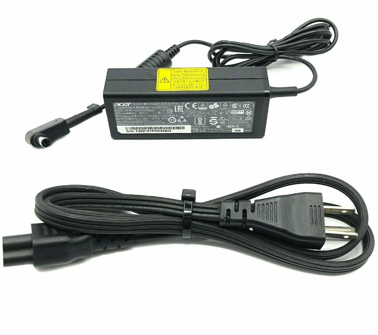 Genuine Acer A13-045N2A AC Adapter 19V 2.37A Laptop Power Supply Charger 45W