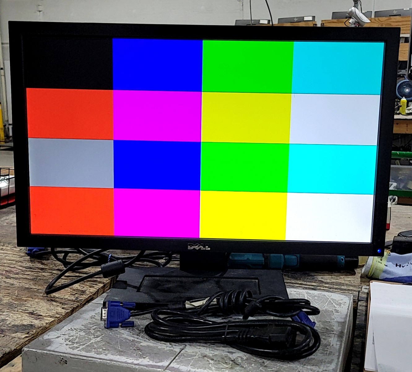 Dell E2211HC 07N012 LCD Widescreen Monitor 21.5" DVI VGA GRADE B