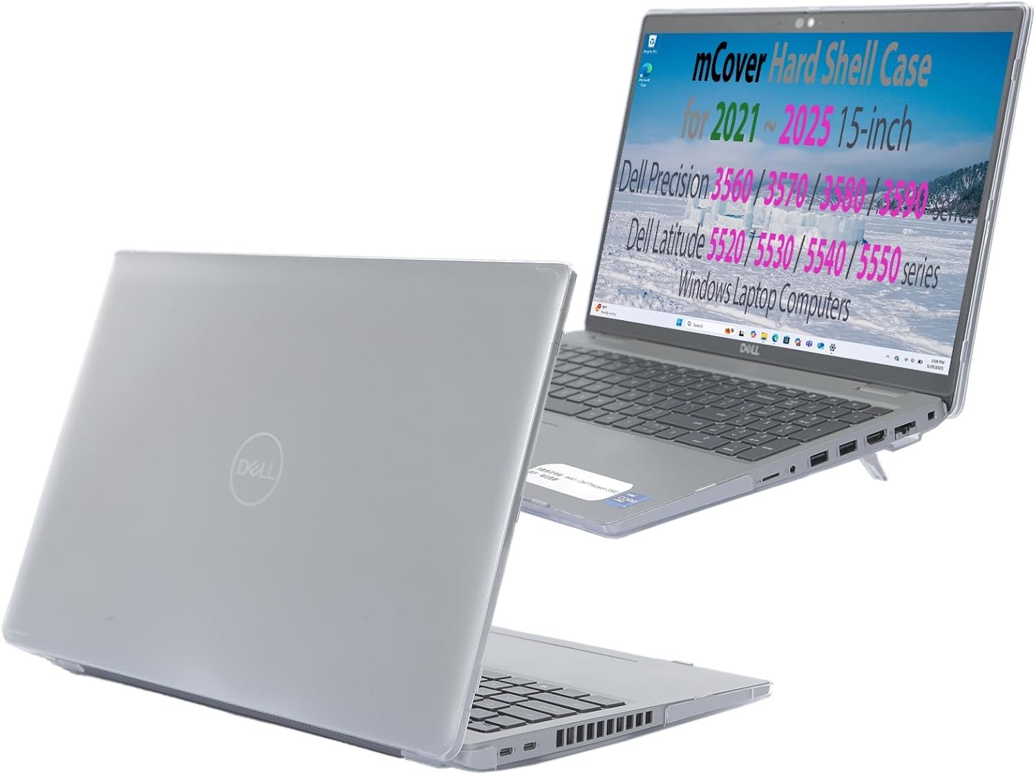 Clear Case for 15" Dell Precision 3560/3570/3580/3590 & Latitude 5520/5530/5540/