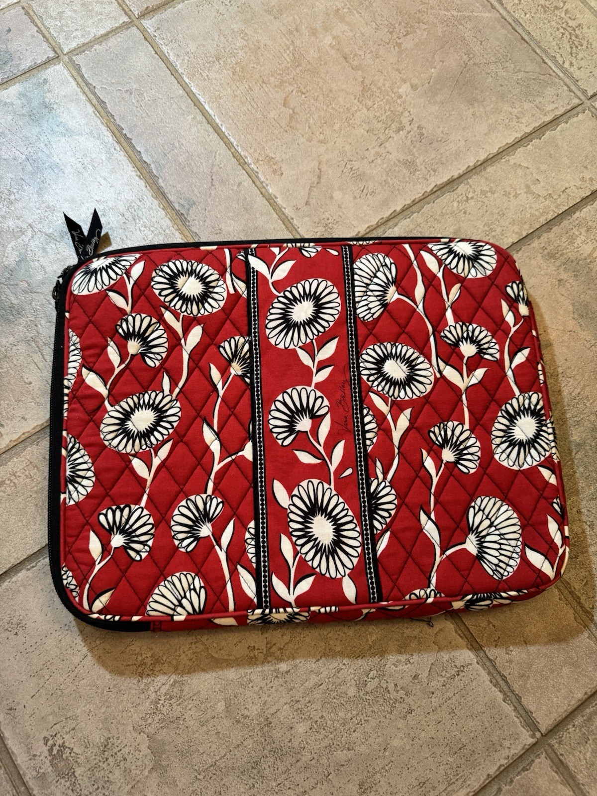 Vera Bradley Deco Daisy Laptop Sleeve 15 Inch