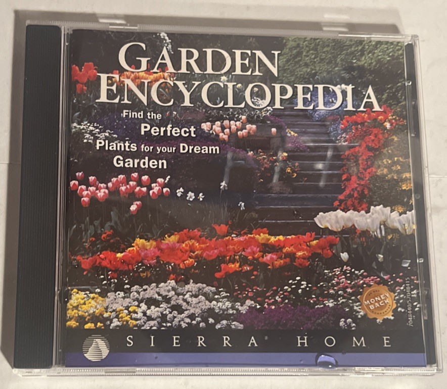 Garden Encyclopedia: Sierra Home (PC Windows 95). W