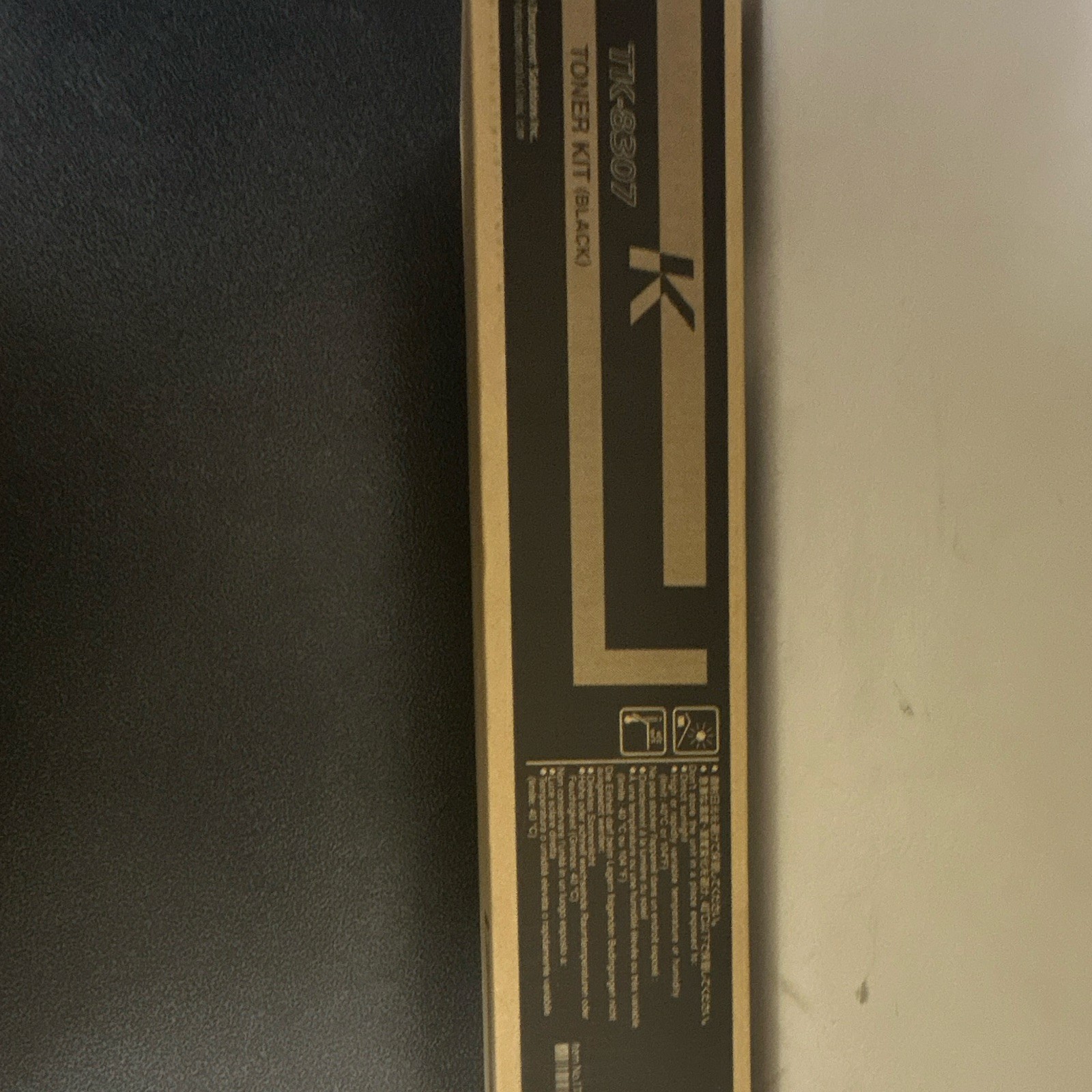 Kyocera TK-8307 Genuine/Original Black Laser Toner Kit (TK-8307, 1T02LKUUS1)