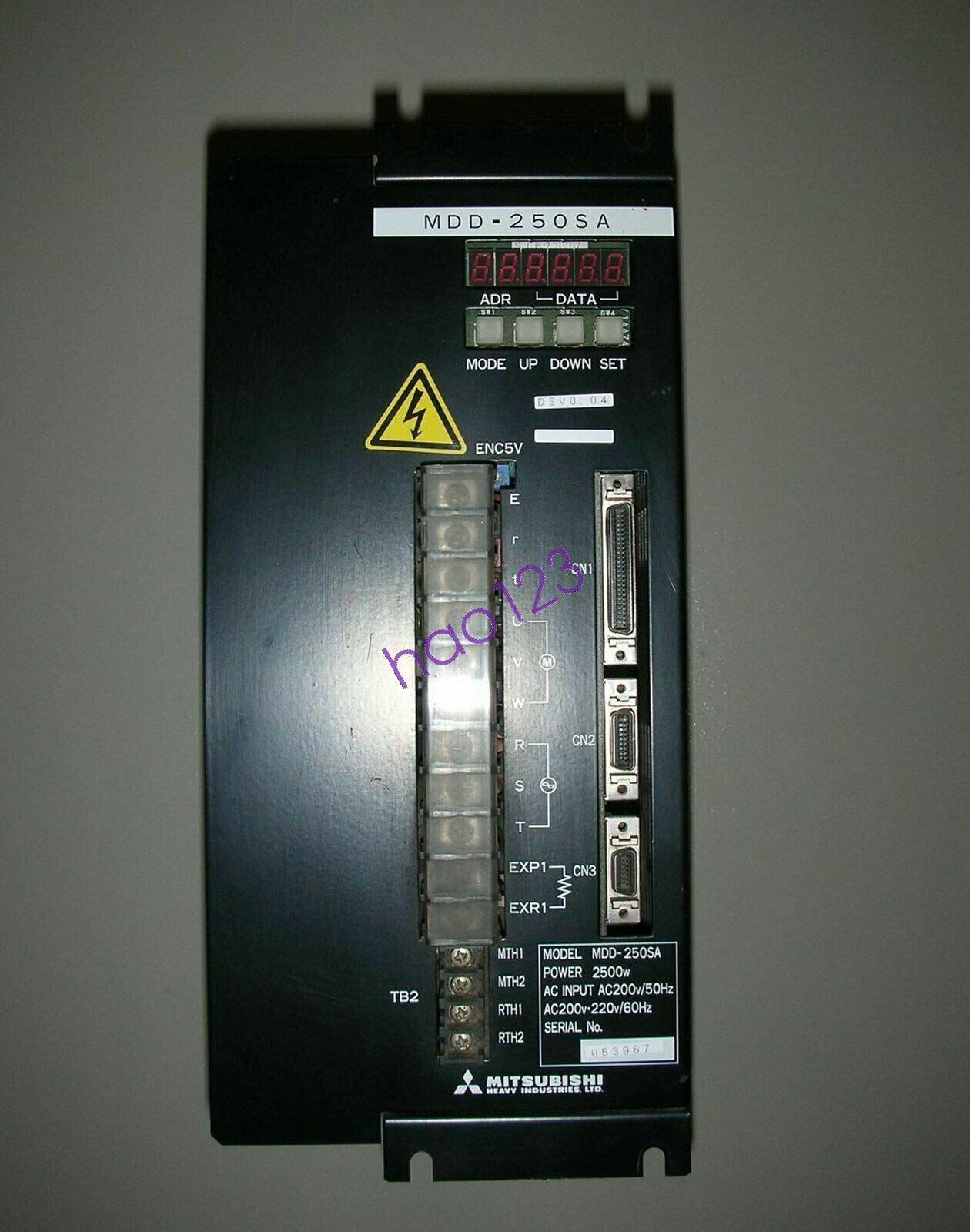 1Pc Mitsubishi Used MDD-250SA MDD250SA Tested It in good condition DHL/FedEx
