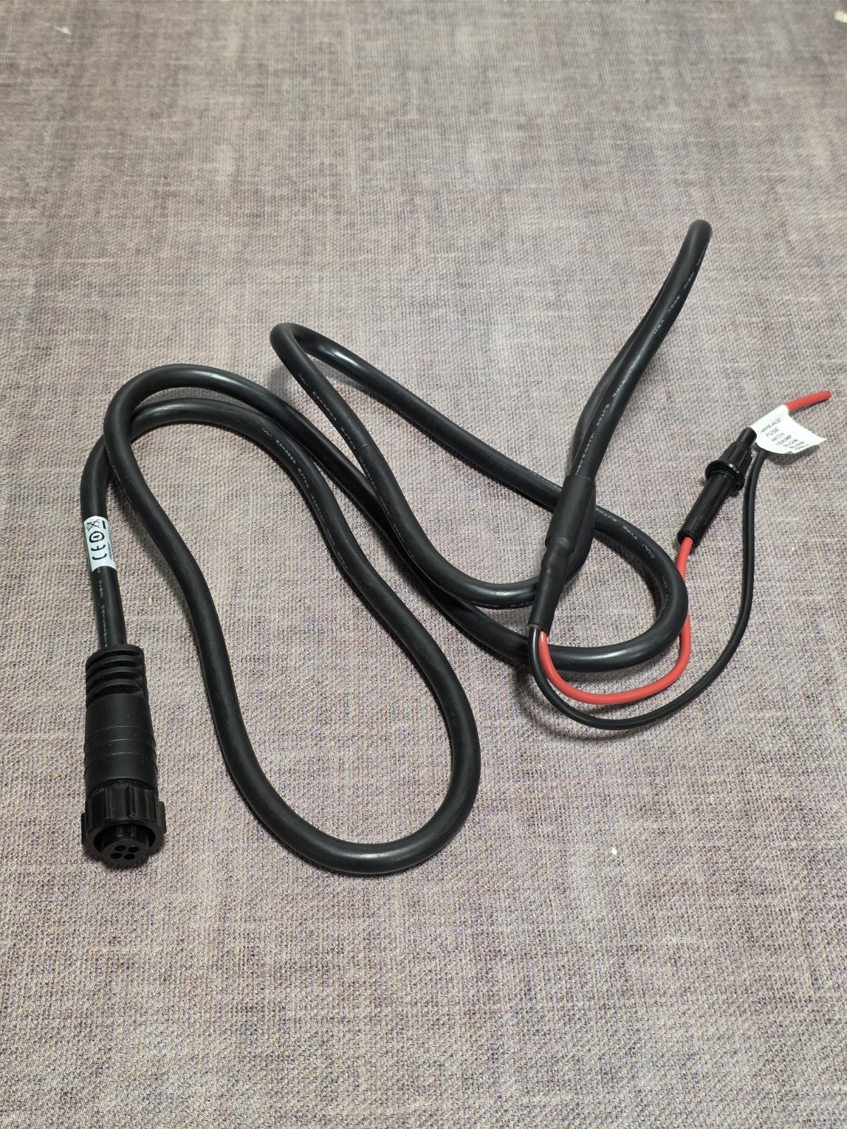 ZEBRA CA1210 6FT  WIRE HARNESS  Computer POWER CABLE without Sensor CB000309A01