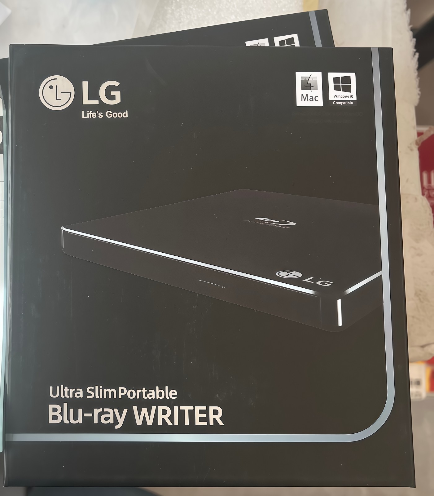 LG BP50NB40 Slim Portable 6x Blu-ray Burner BDXL M-DISC SATA Drive New Ship