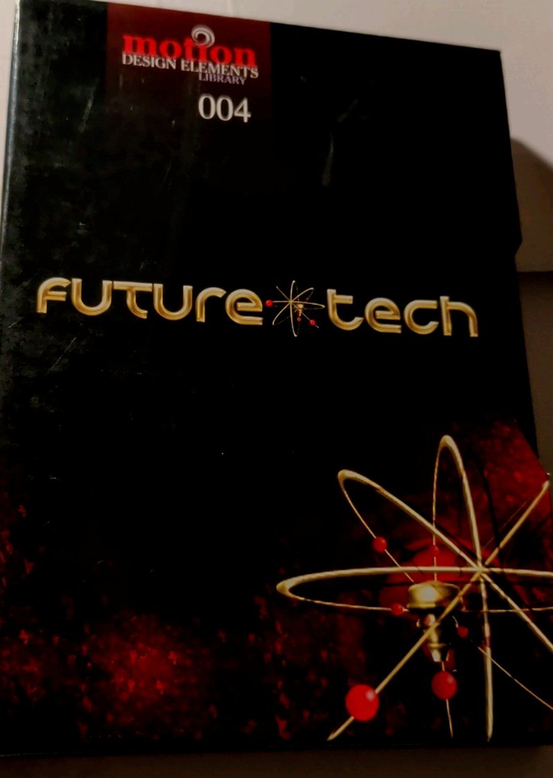 Digital Juice Future Tech Motion Design Elements Library 004 Multimedia DVD Set