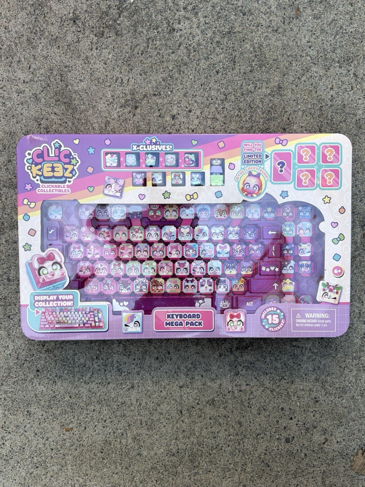 Clickeez Keyboard Custom Mega Pack Ultimate Starter Set W Storage 15 Super Keys
