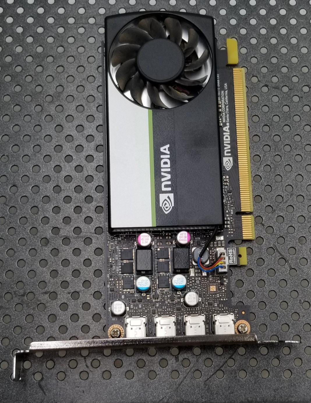 NVIDIA Quadro T1000 4GB GDDR6 Graphics Card