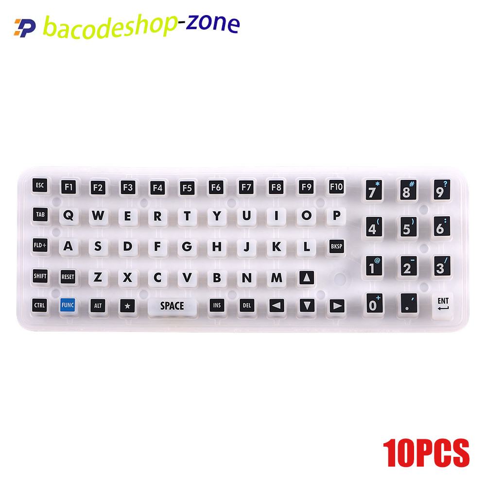 10Pcs (Half Size) New Keypad Replacement for   Symbol VC5090