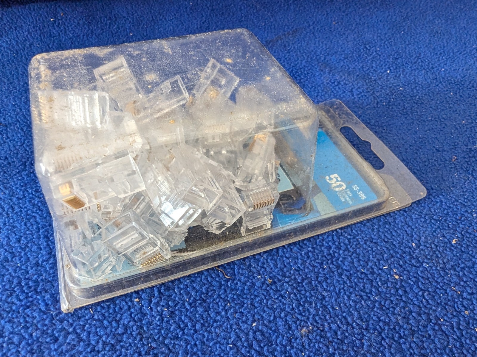 Ideal 85-396 CAT5e RJ-45 8P8C Modular Plugs - 50/Pack