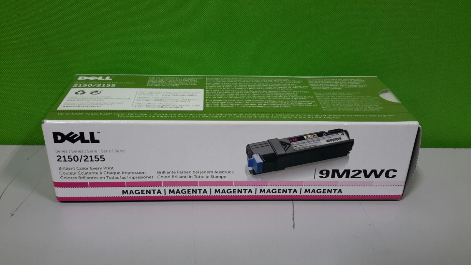 Dell Toner 2150 & 2155 Genuine 9M2WC MAGENTA