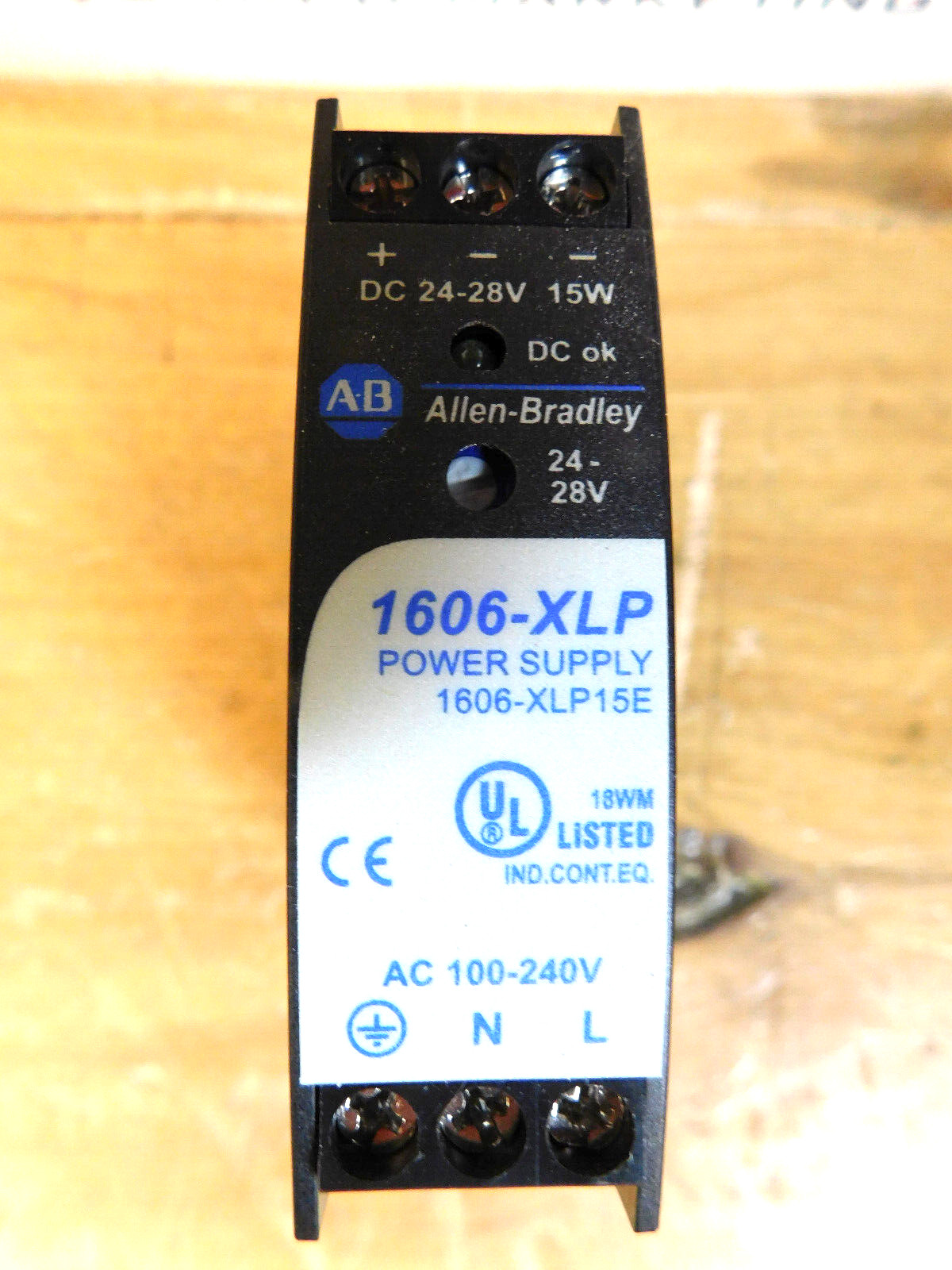 Allen Bradley 1606-XLP15E Series A Power Supply 1606-XLP used CSQ