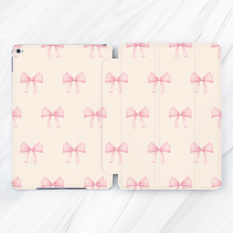 Pink bow Girly Cute Elegant Case For iPad 10.2 Pro 13 Air 11 5 Mini 7 6 12.9 A16