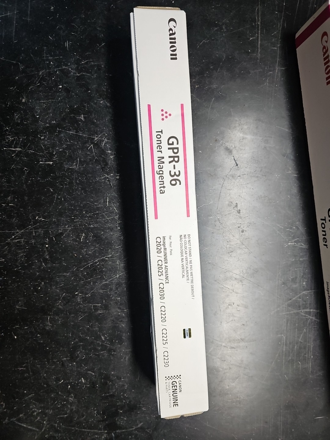 GENUINE CANON GPR-36 GPR36 TONER Magenta- Sealed box