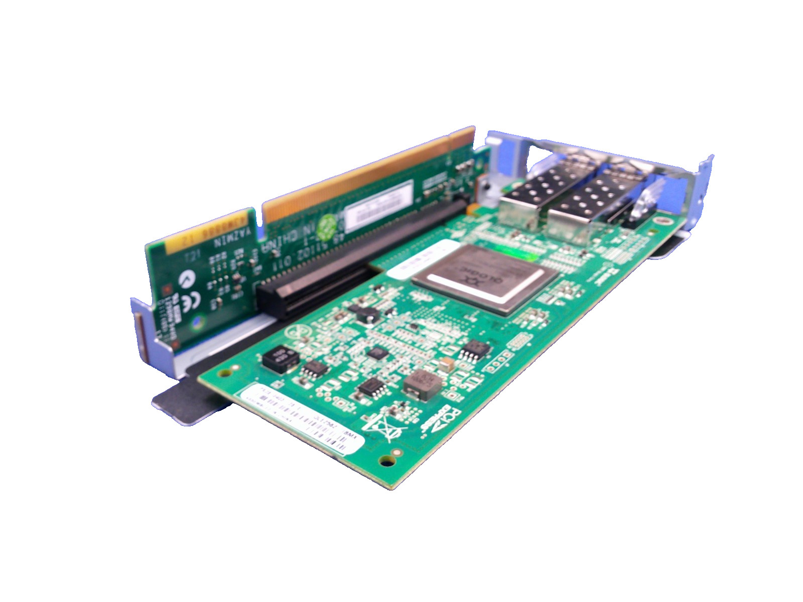IBM 43V6939 System x3550 M2 M3 1U PCI-E x16 Riser Card QLogic Dual Port HBA