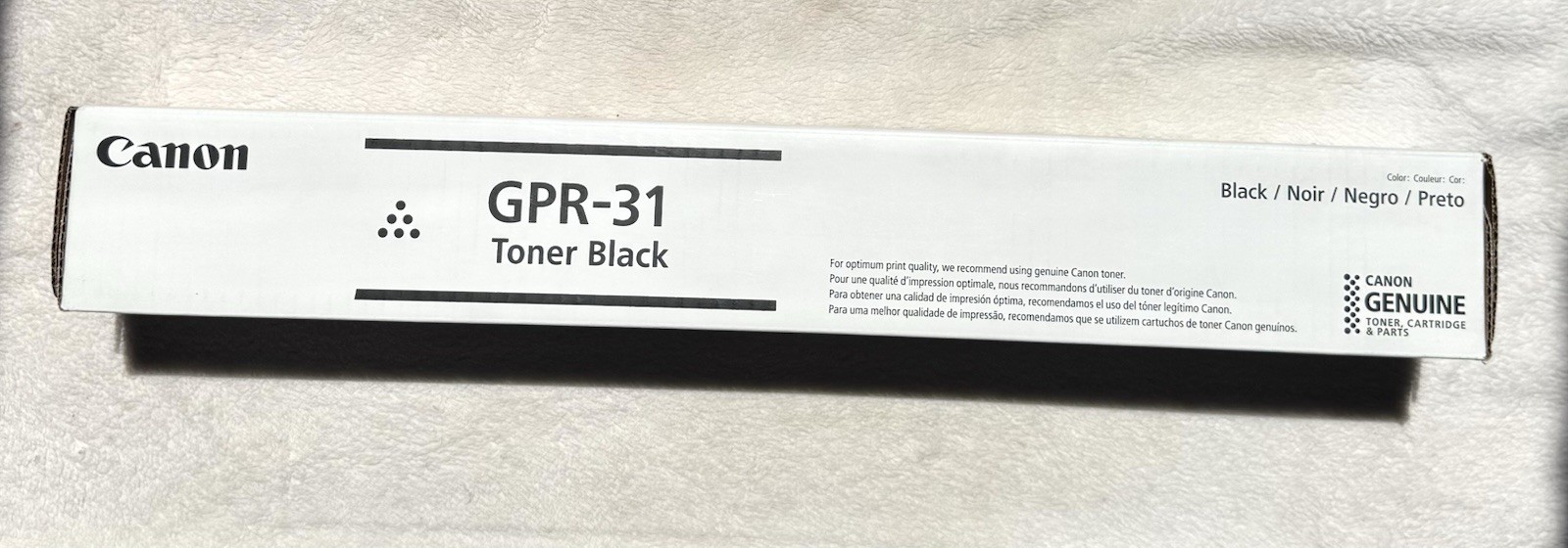 NEW - Canon GPR-31 Toner Cartridge - Black - FREE S&H