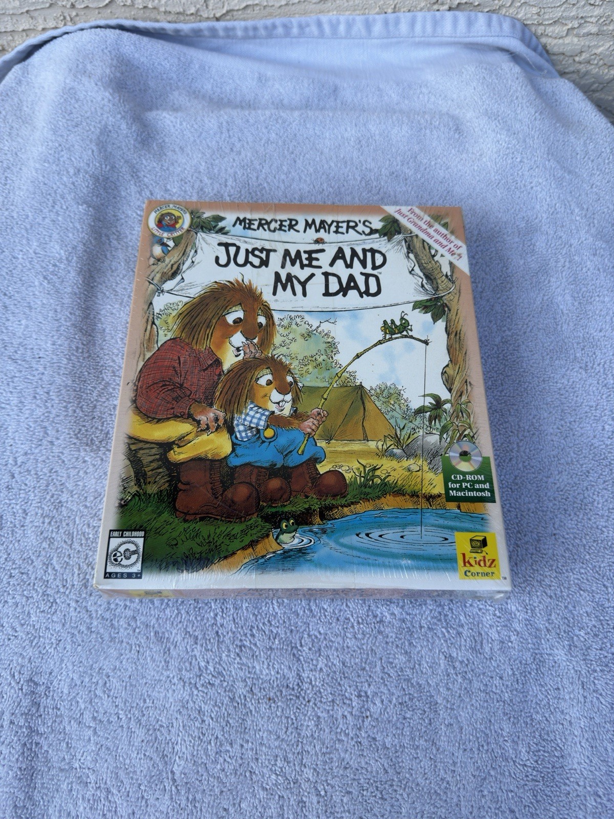Sealed Mercer Mayer's Just Me And My Dad PC MAC CD Little Critter Game Vtg 90s
