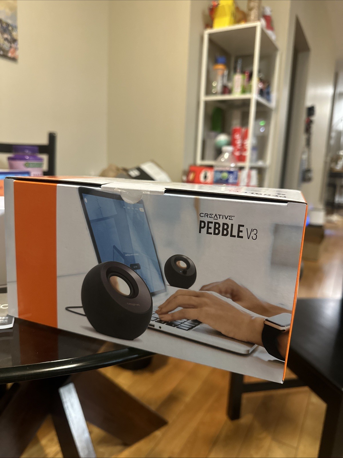 Creative Pebble V3 Minimalistic 2.0 USB-C Desktop Speakers with Bluetooth 5.0