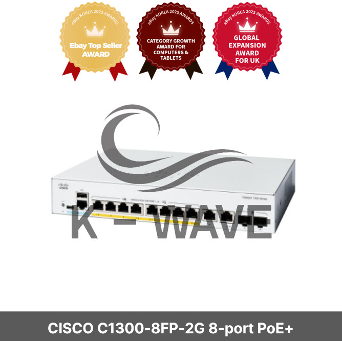CISCO C1300-8FP-2G 8-port PoE+ Gigabit Managed Switch 2SFP / Express