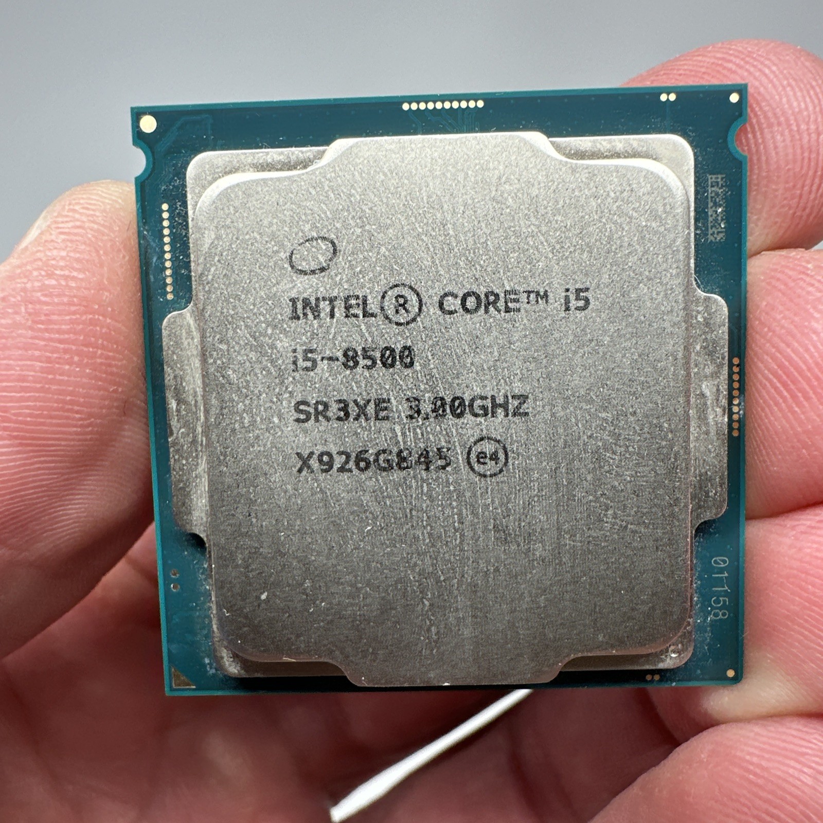 Intel Core i5-8500 CPU Processor 3.0GHz 6 Core 9MB Cache SR3XE LGA1151