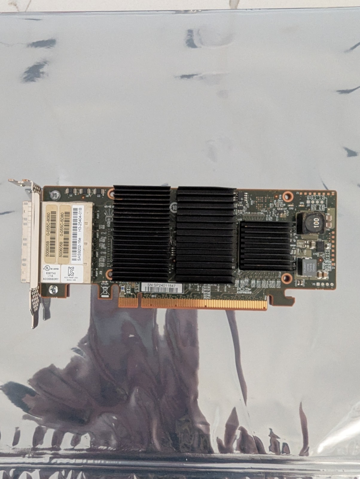 Dell LSI SAS9202-16E 6GB/S SAS 4-Ports PCIe 3.0 SFF-8644 Host Bus Adapter WPXP6