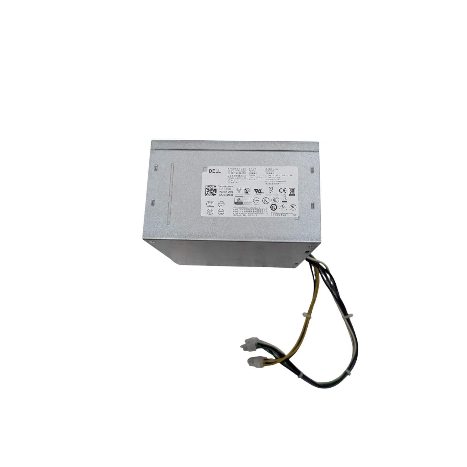 OEM Dell 290W Power Supply 4FGD7 OptiPlex 3020 7020 9020 MT Precision T1700