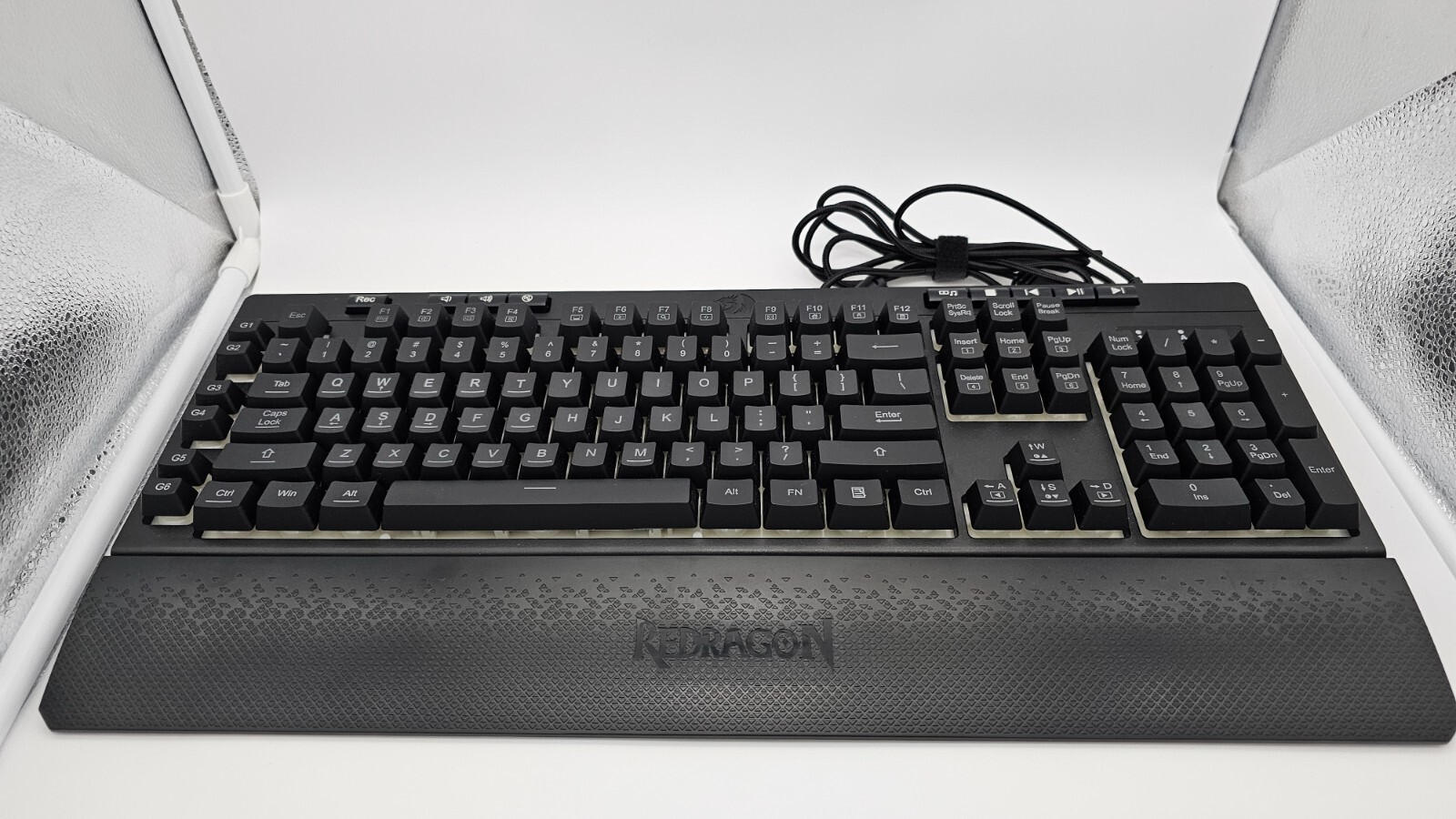 Redragon K512 Shiva RGB Backlit Membrane WIRED Gaming Keyboard