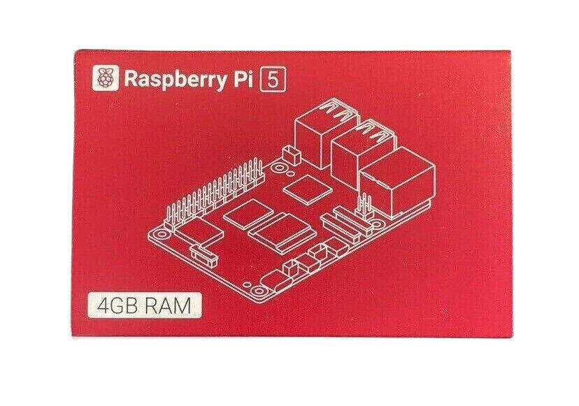 Raspberry Pi 5(Arm Cortex-A76 2.40GHZ, 4GB RAM )