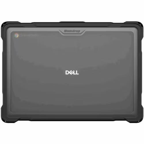 GUMDROP 01D025 DropTech Case Dell Chromebook 14 Laptop Rugged Clear Cover
