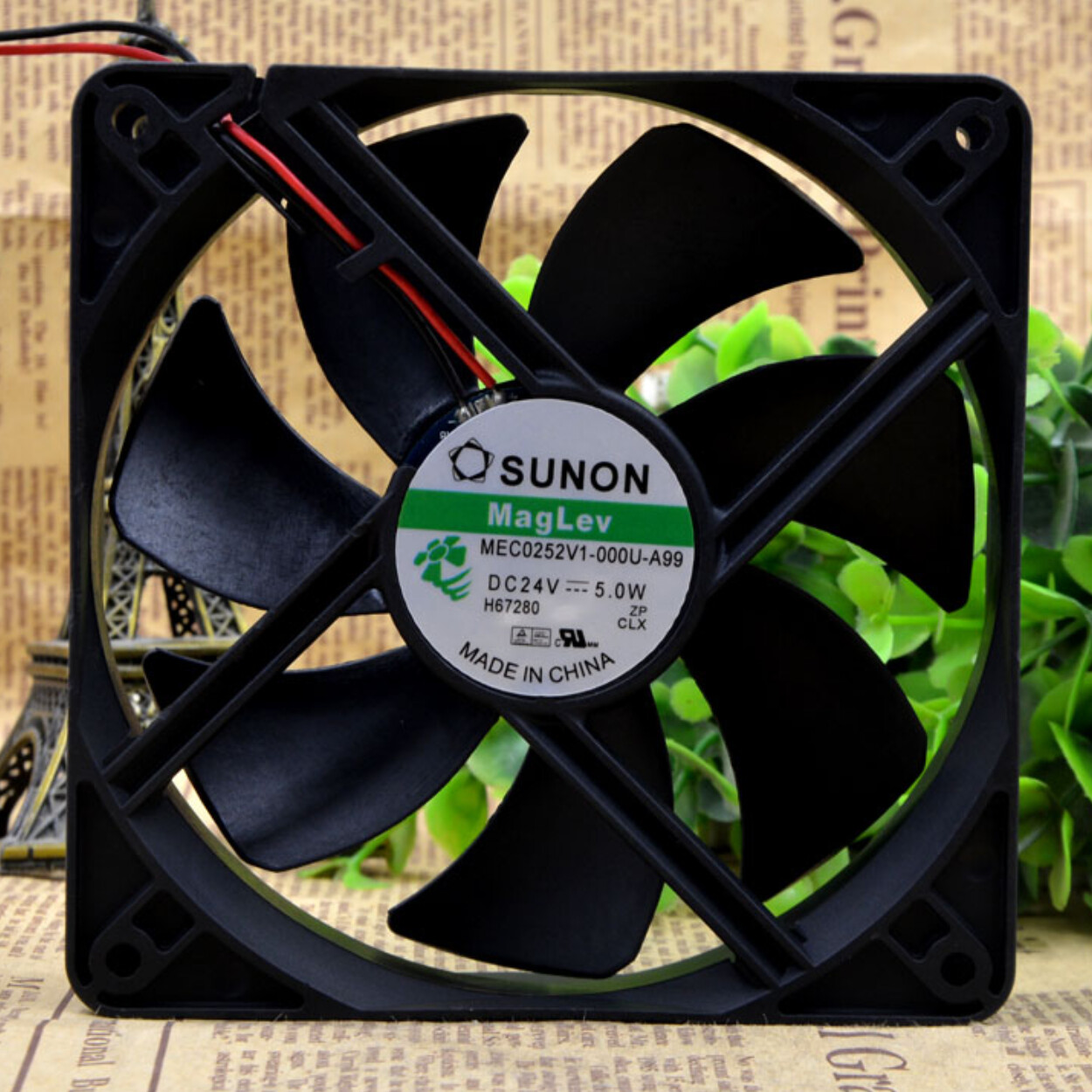 SUNON MEC0252V1-000U-A99 12025 DC24V 5.0W 12CM Industrial Cooling Fan
