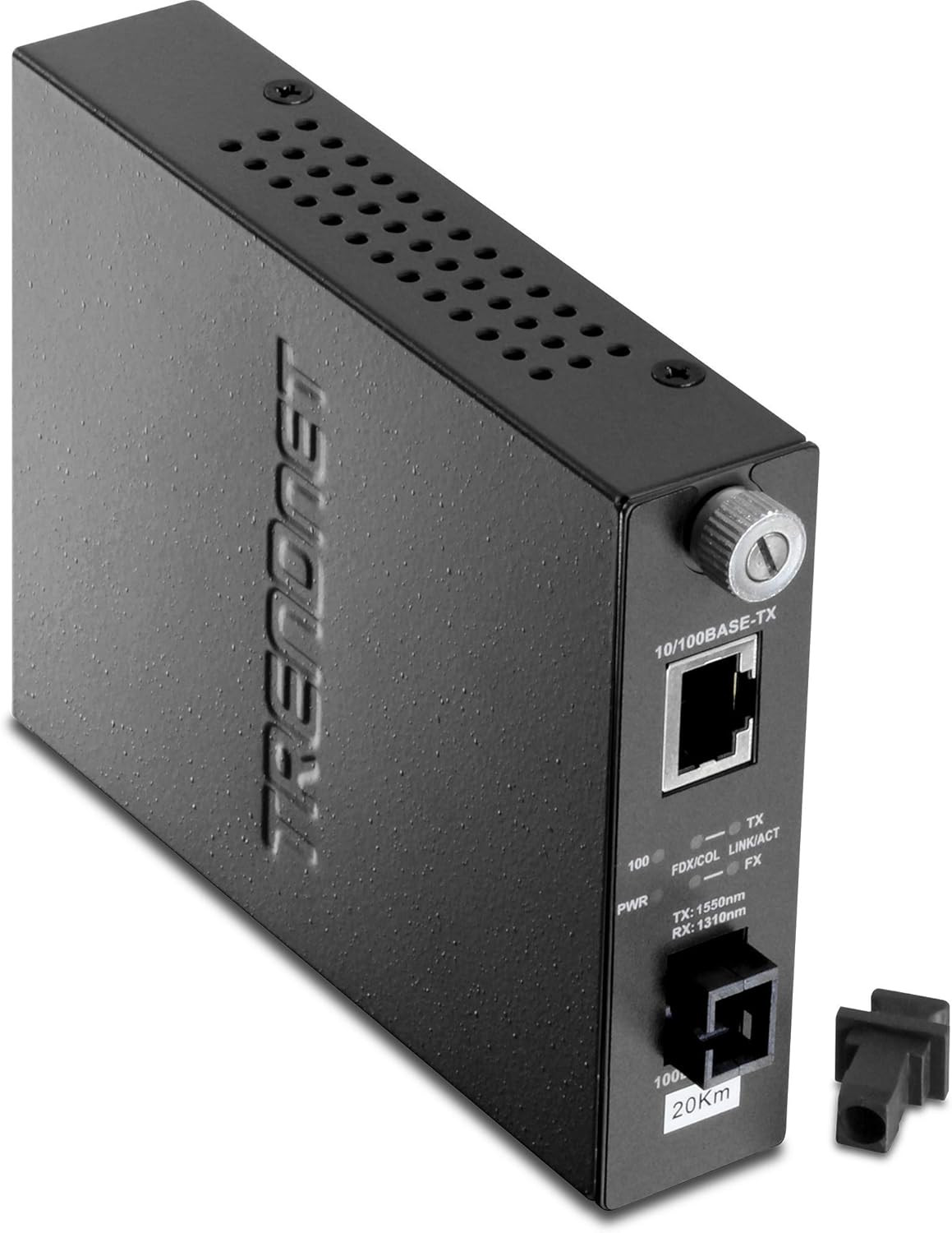 Intelligent 100Base-Tx to 100Base-Fx Dual Wavelength Single Mode SC Fiber Media