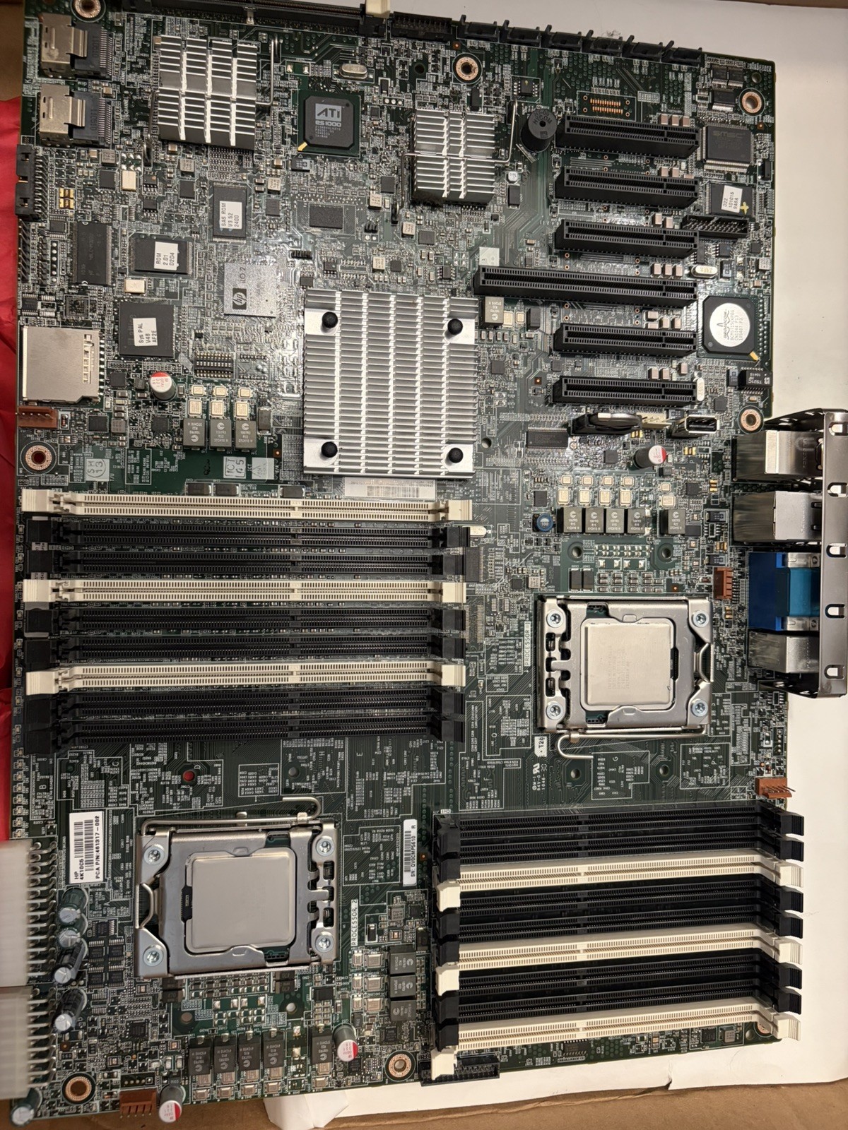 HP ProLiant ML350 G6 Server Dual Socket Motherboard 2 4-core E5628 and 12 gb ram