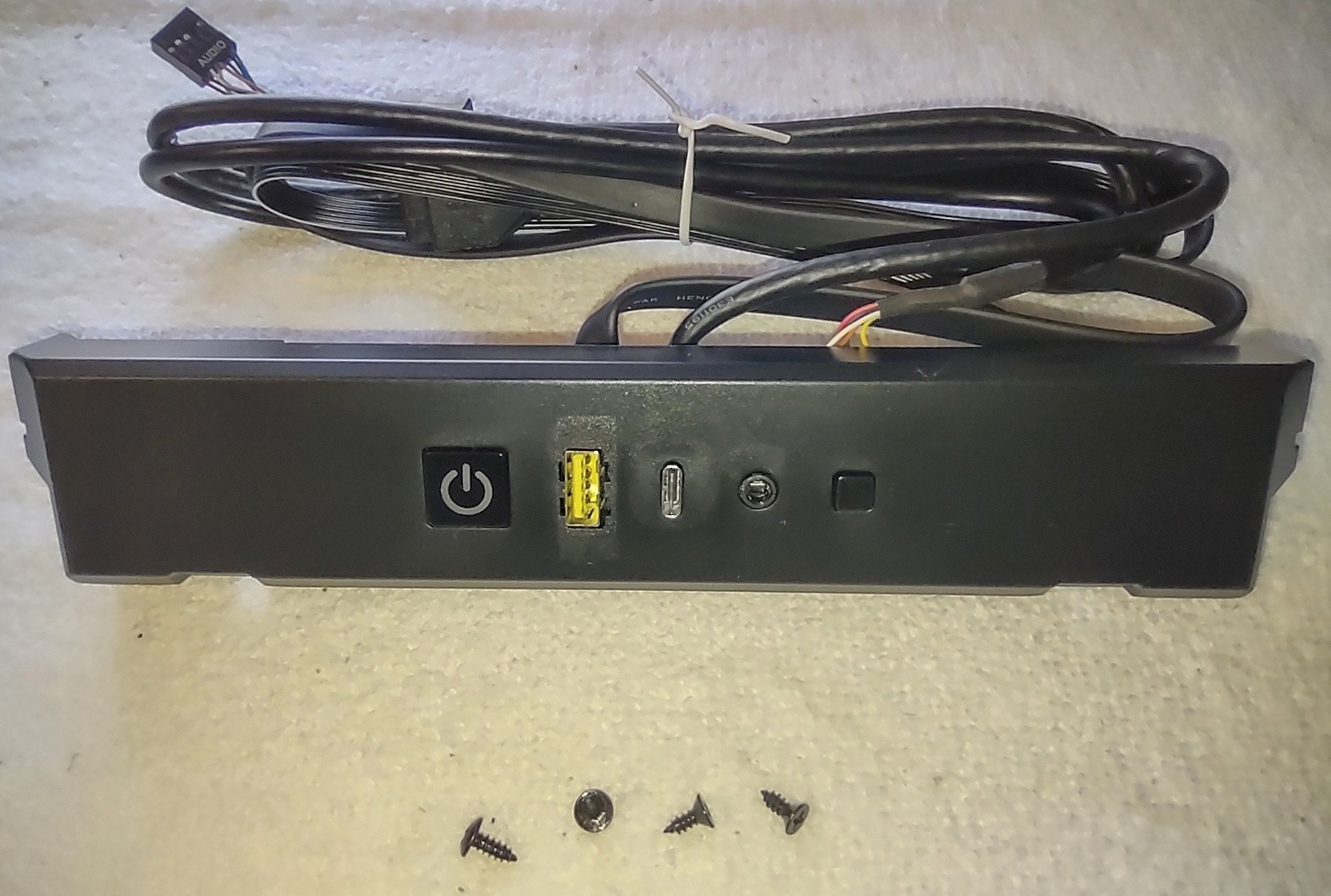 Corsair iCUE 4000D 4000X Airflow Front I/O Panel USB-C USB 3.0 Audio OEM