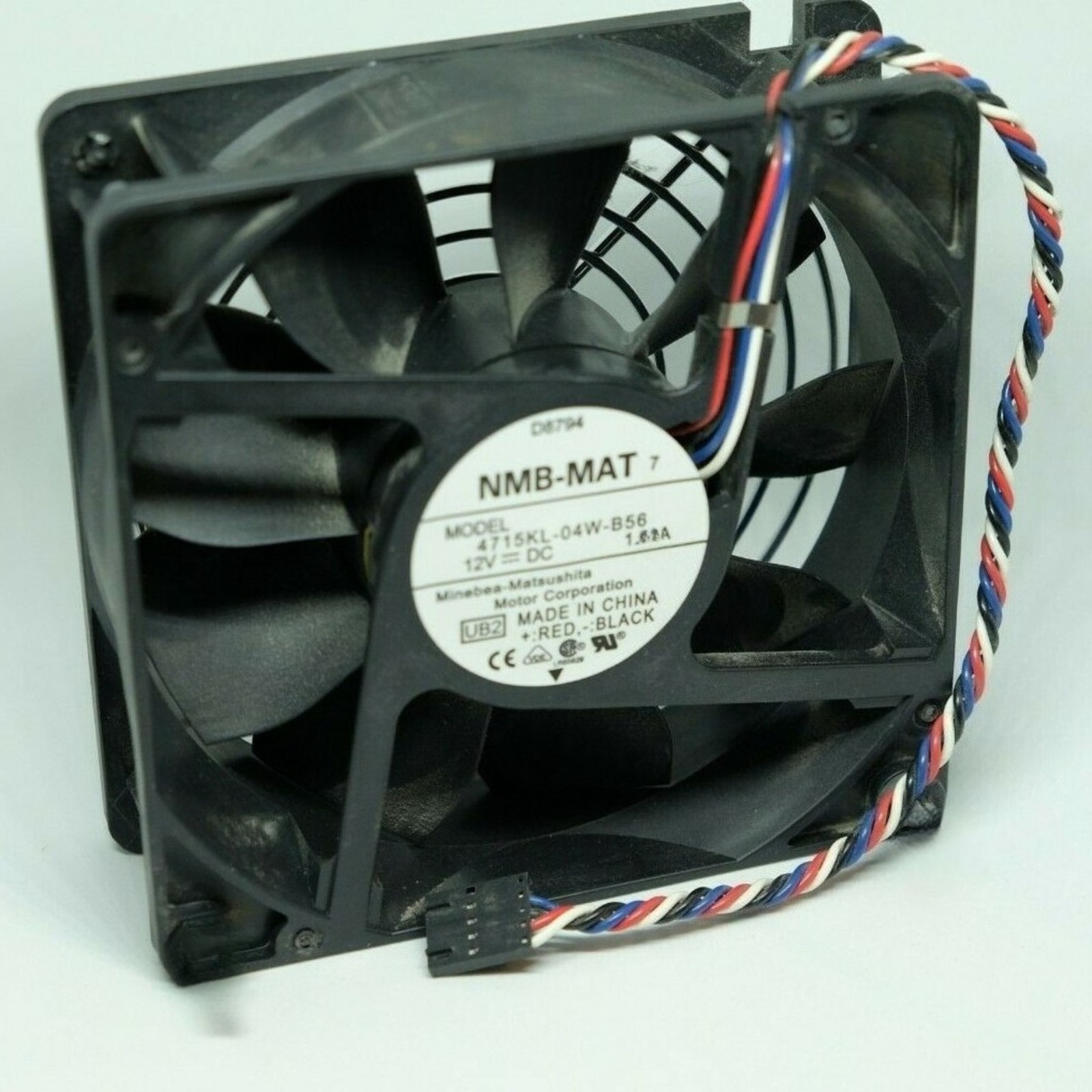 1pcs NMB MAT 4715KL-04W-B56 4Pin DC 12V 1.30A/1.60A PWM Fan Dell 120x120x38mm