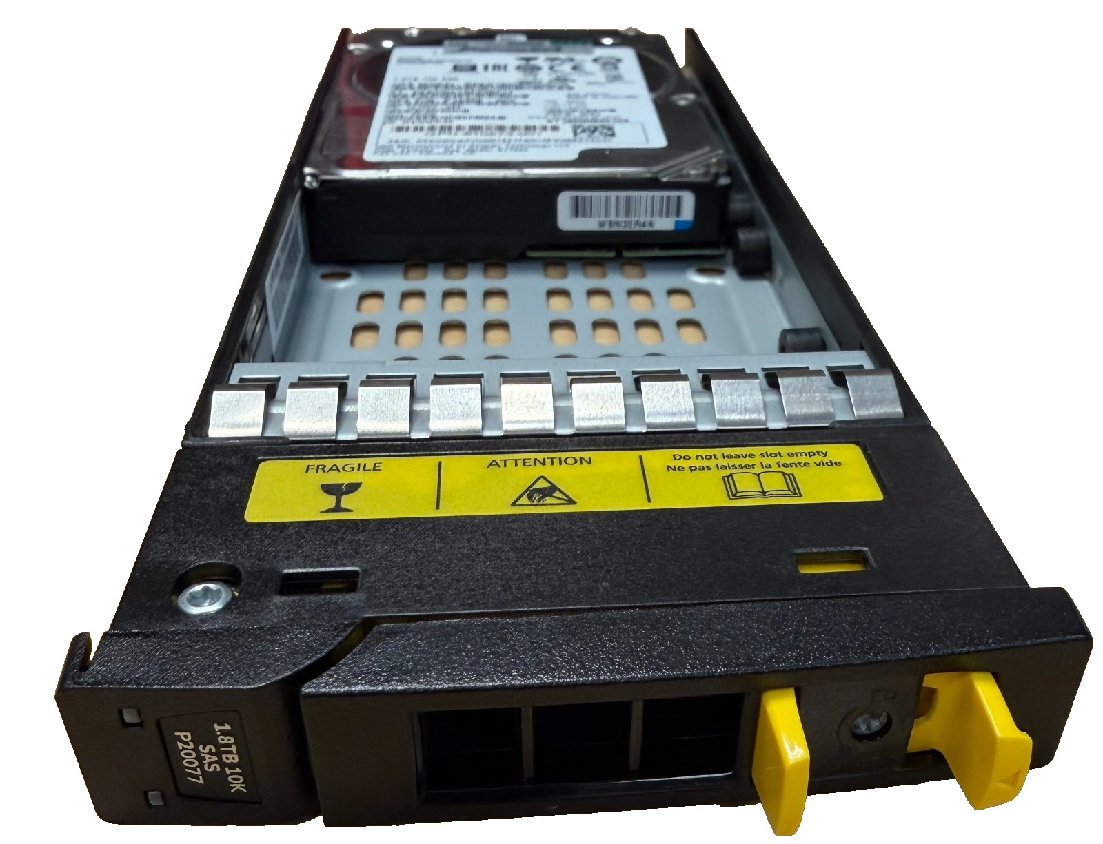 HP 3Par 8000 P20077-001 1.8TB 10K 12G SAS SFF P19458-003 HDD w/ Tray