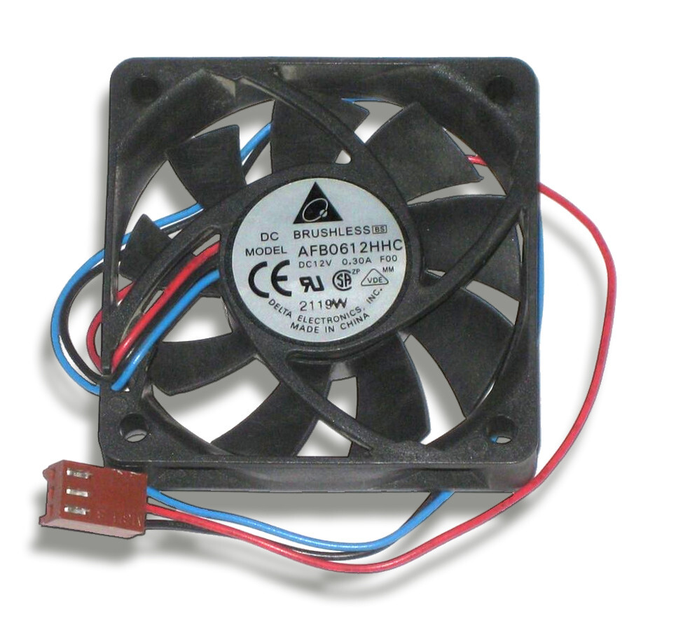 Delta AFB0612HHC Hi Speed 60mm x 13mm Ball Bearing Tachometer Fan 3 Pin Connectr