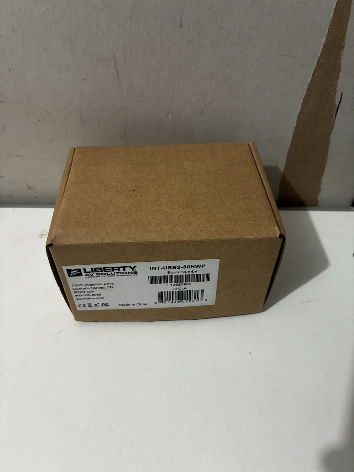 NEW Liberty INT-USB2-50HWP Intelix USB 2.0 High Speed Extender Host Side