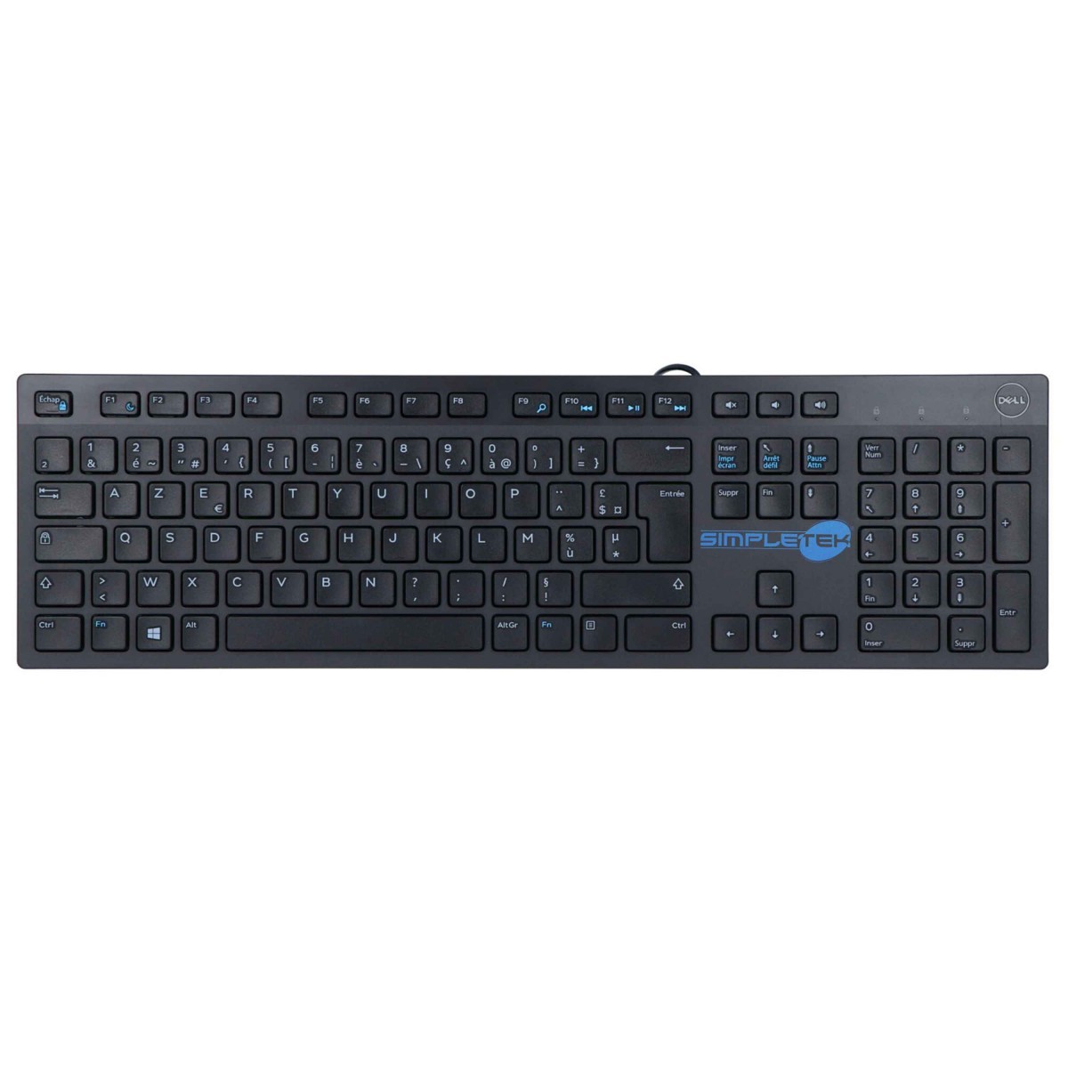 Dell Kb216 Usb Wired Keyboard French Azerty Layout For Computer Pc