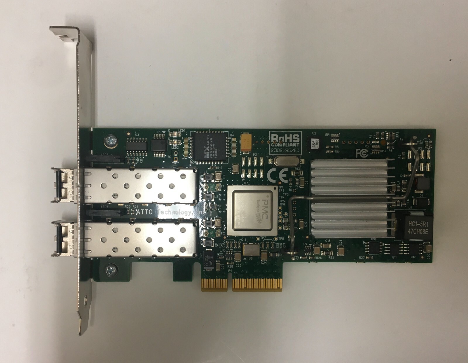 ATTO Celerity FC-42ES Dual-Channel 4Gb/s Fibre Channel PCIe 2.0 Host Bus Adapter