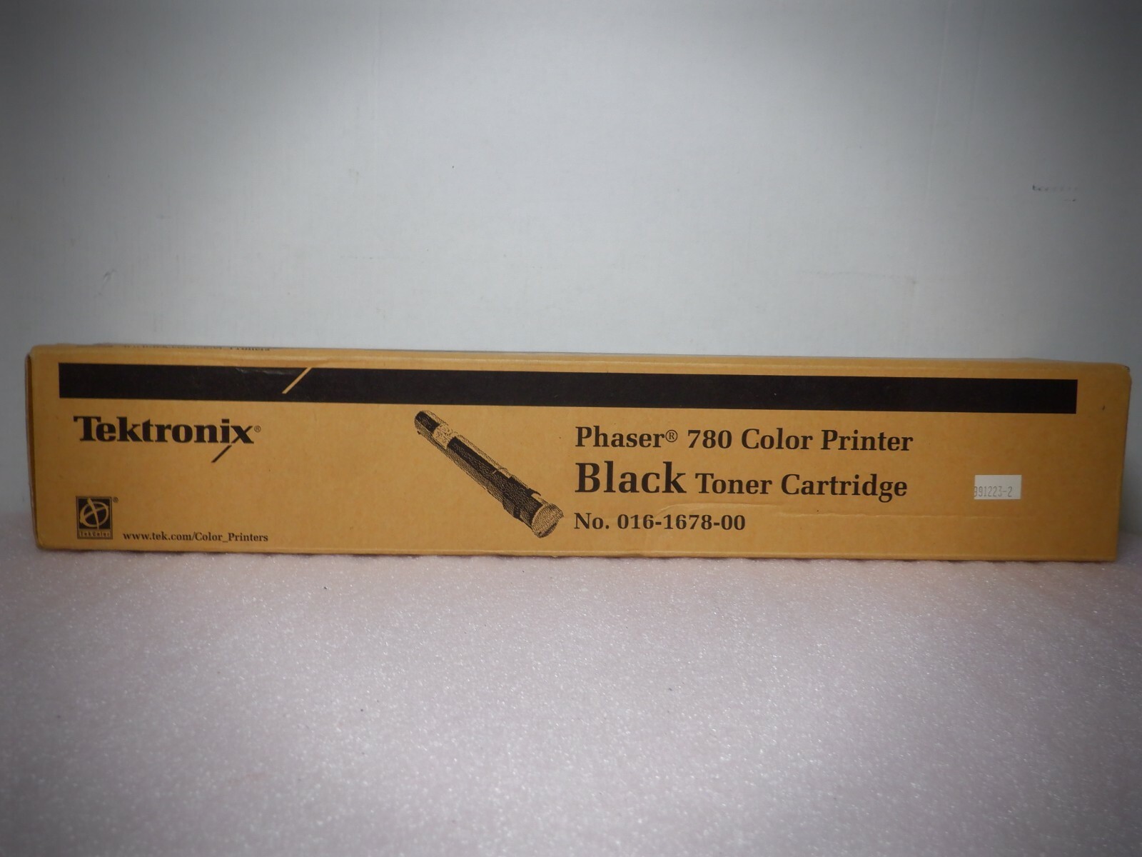 Tektronix Phaser 780 Color Printer Black Toner Cartridge No. 016-1678-00