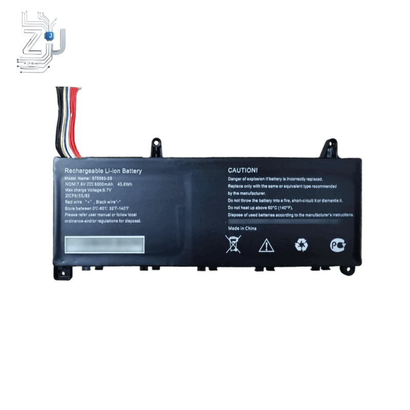 New 6000mAh 11-Pins 11-Lines 875583-2S Battery For Tablet PC fast delivery