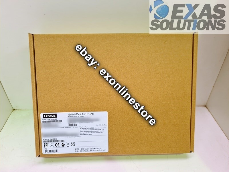 4XH7A09866 - ThinkSystem SR630 V2/SR645 x16/x16 PCIe G4 Riser1 LP+LP Option Kit