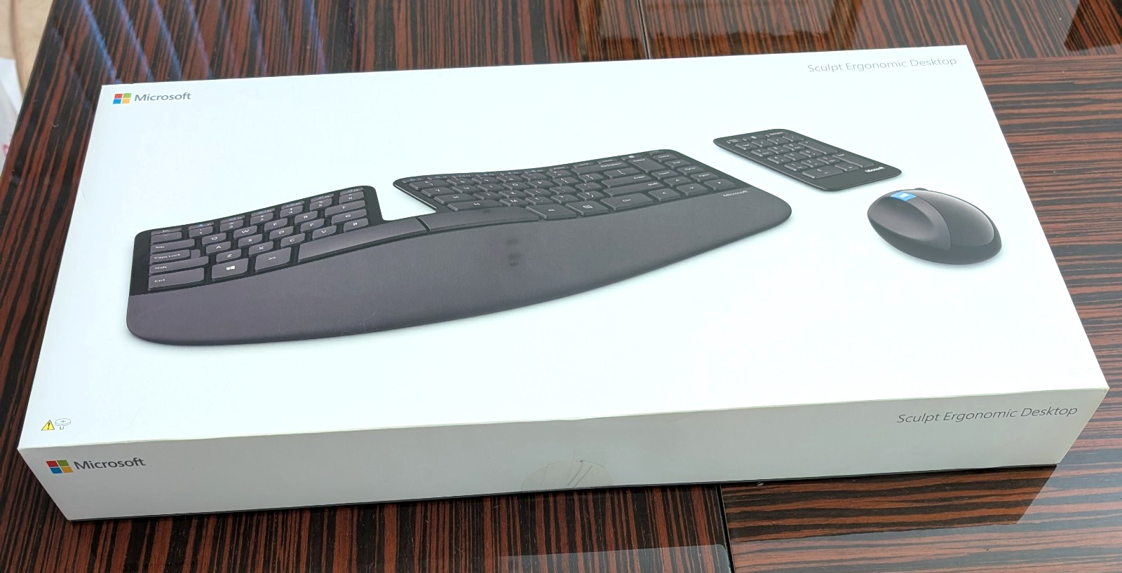 NEW Microsoft Sculpt Ergonomic Desktop Keyboard Mouse Keypad L5V-00001 SEALED