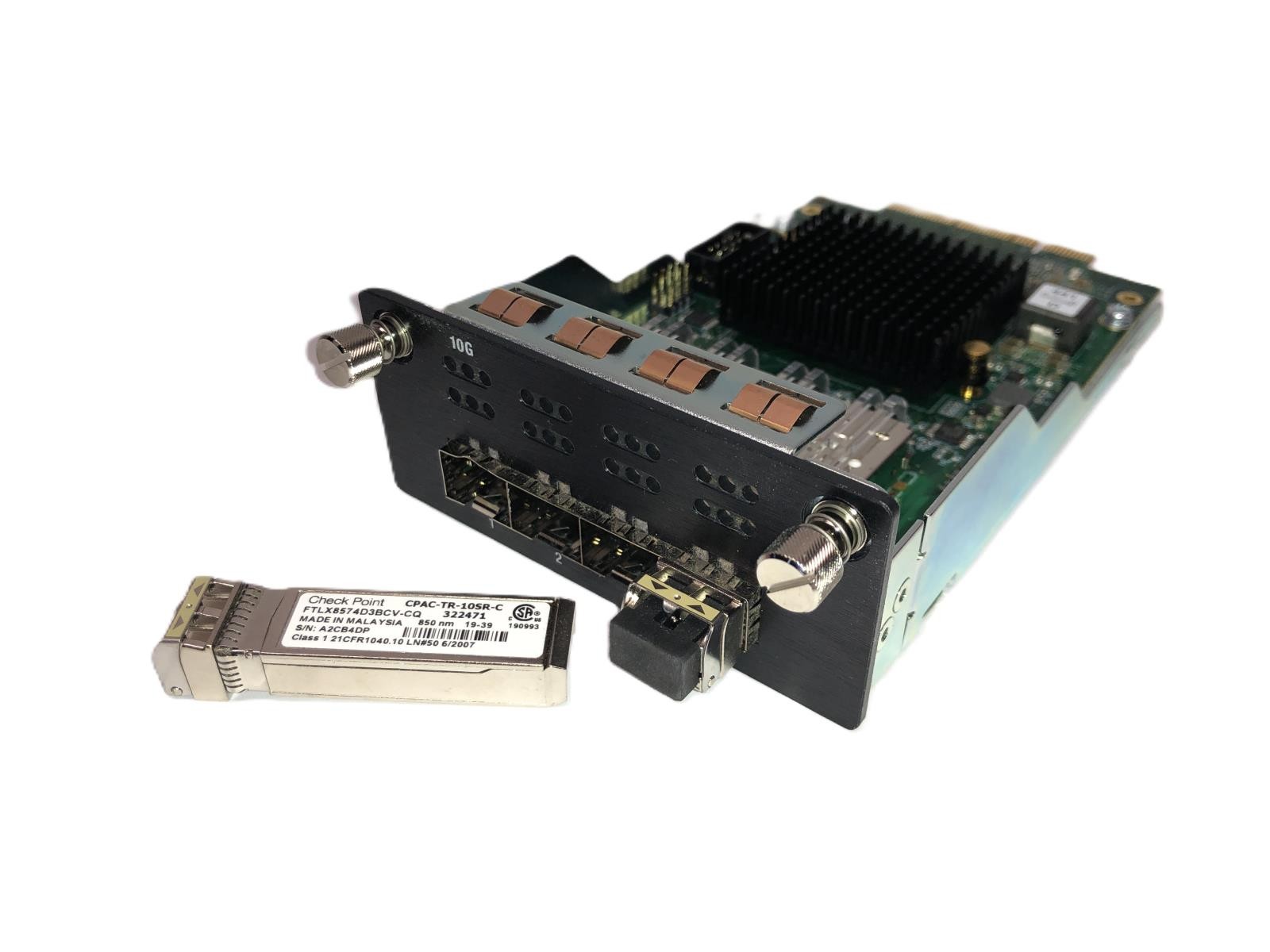 Check Point M4E310G4I71-XR-CP2 4-Port 10GBase-F SFP+ Interface Card with SFP