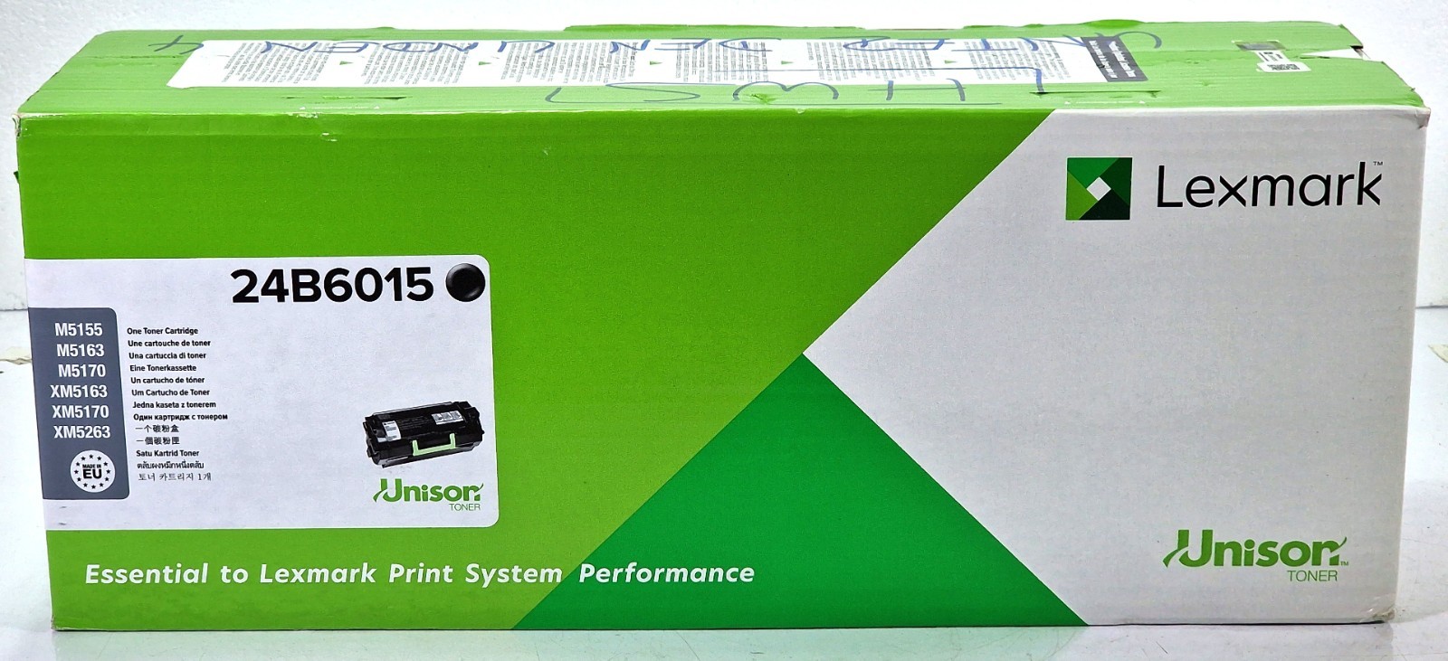 Lexmark Genuine 24B6015 Toner Black 35000 Pages M5100 XM5100 Series XM5263