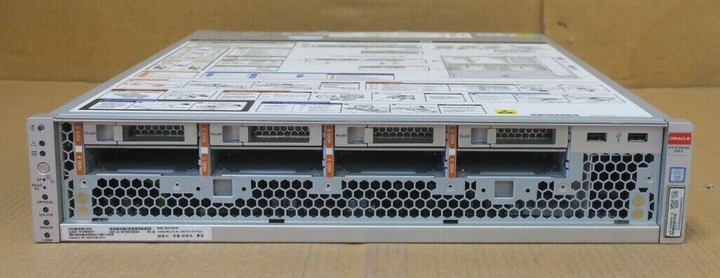 Sun Oracle ZFS ZS3-2 Storage System CTO Up to 2x E5-2600 CPU 16-DIMM 8x 2.5" Bay